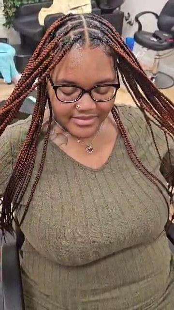 Braided hairstyle example from Braids by Holy in Lanham, MD